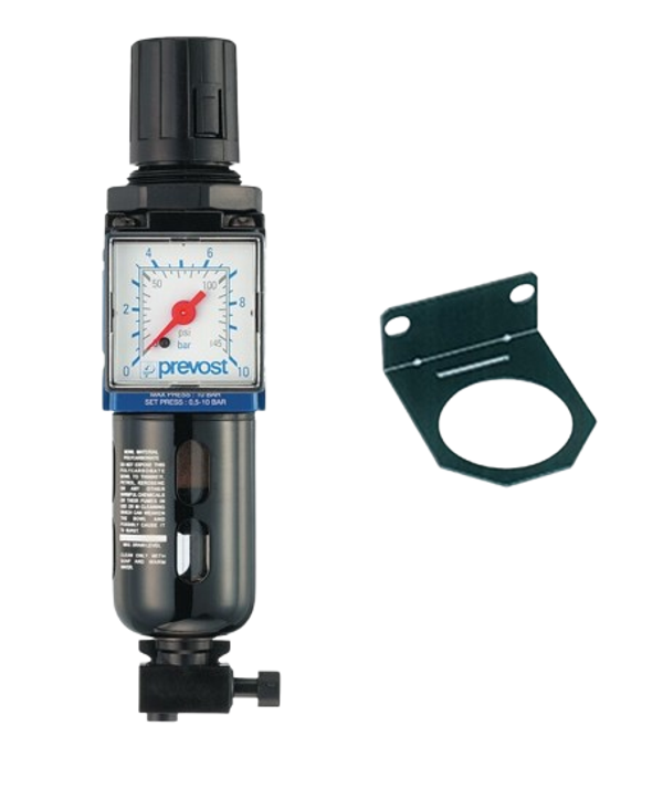 ALTO - Filterregler mit Manometer und Befestigung