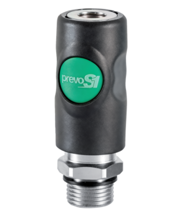 PREVO S1 / EURO - 7,4mm / Zylindrisches Außengewinde / Edelstahl
