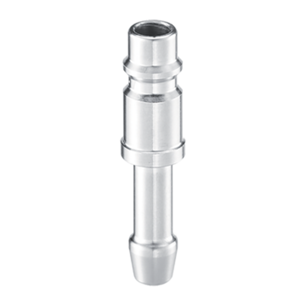 Stecknippel / EURO - 10,4mm / Schlauchanschluss / Edelstahl