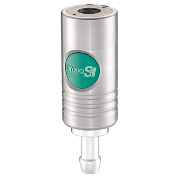 PREVO S1 / EURO - 10,4mm / Schlauchanschluss / Edelstahl
