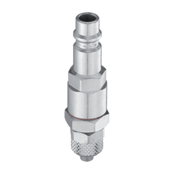 Stecknippel / EURO - 7,4mm / Schlauchanschluss (PA/PU Schläuche)