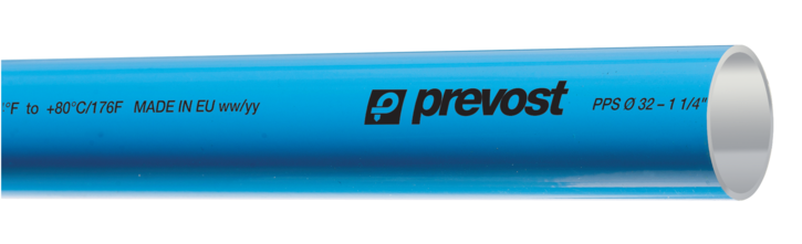 PPS - Aluminium-Rohr für Druckluft (Blau)