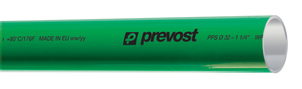 PPS - Aluminium-Rohr für Stickstoff (Grün)