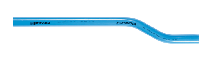PPS - Gebogene Wandführung (Blau)