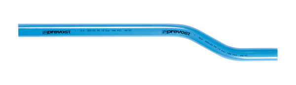 PPS - Gebogene Wandführung (Blau)