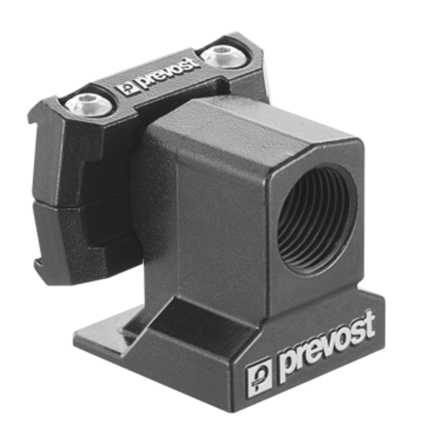 PPS SQO9C - 90 Grad Winkel für Vierkantrohr mit 1/2" IG