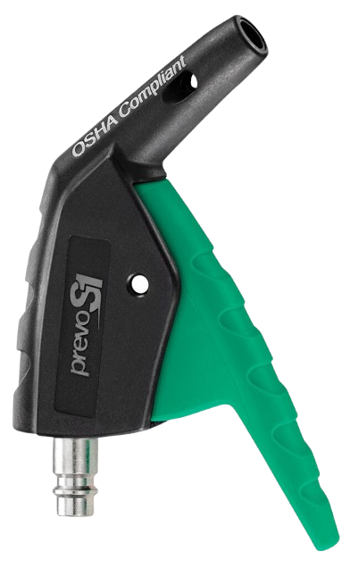 prevoS1 - Blaspistole mit OSHA Verbundwerkstoff Polyamid Düse - Taschenmodell
