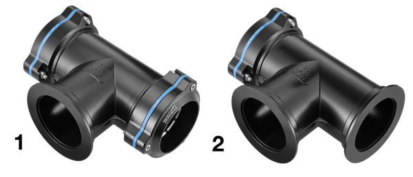 PPS1 TC / CC-CONCEPT - Aluminiumrohr-T-Stück