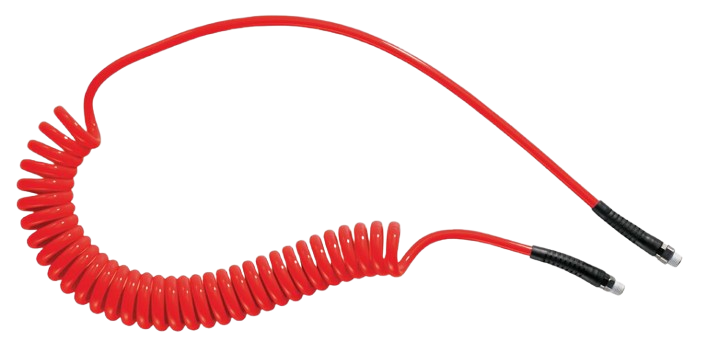 Polyurethan Spiralschläuche - ROT / GELB / GRÜN / SCHWARZ