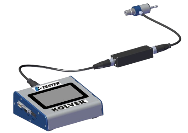 K TESTER mit rotierendem Sensor