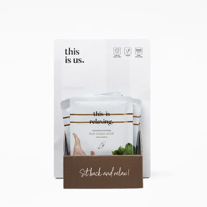This Is Relaxing - Foot cream mask