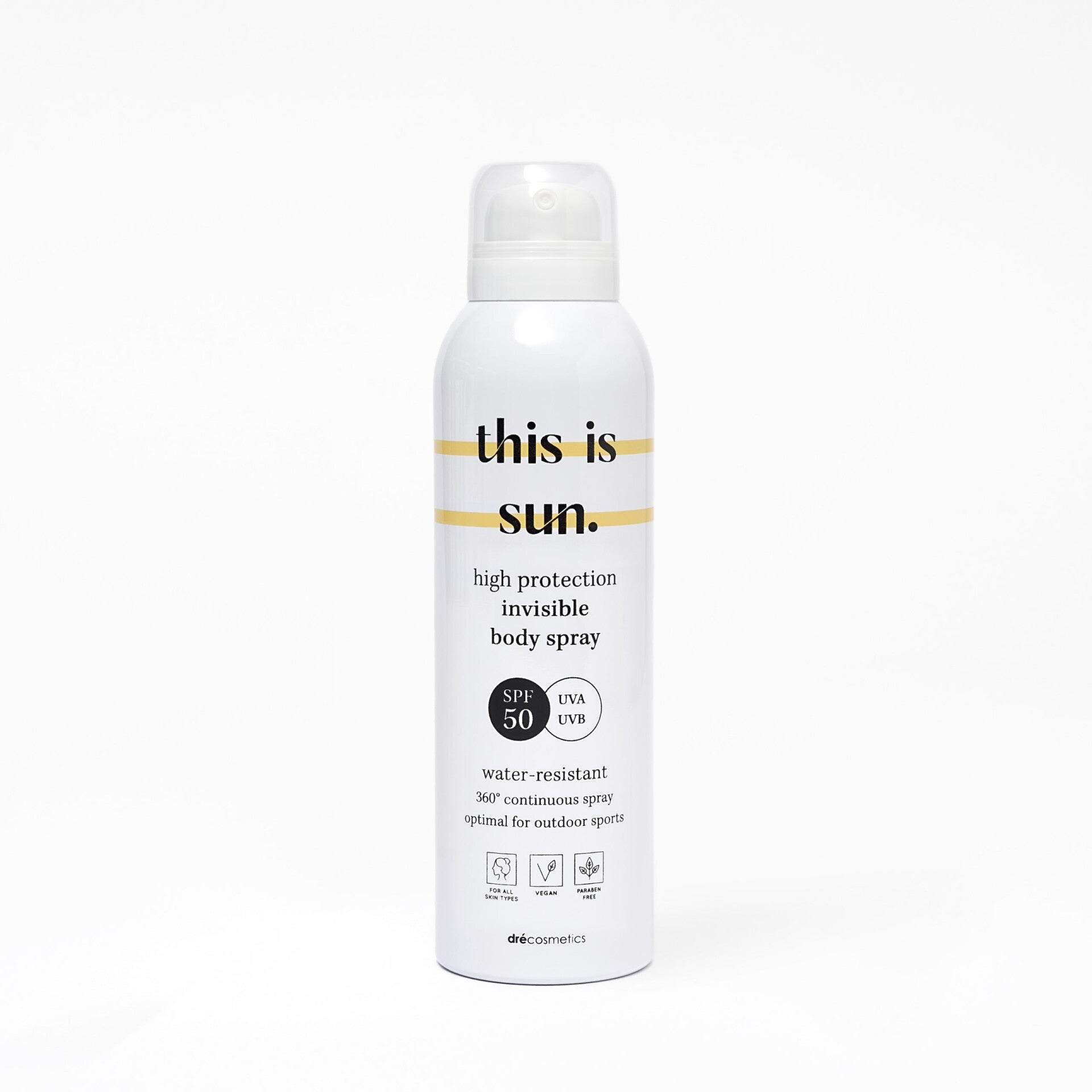 high Protection Invisible Body Spray SPF50 - 150ml