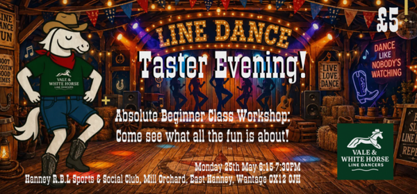 Line Dance Taster Evening @RBL, East Hanney (Copy)