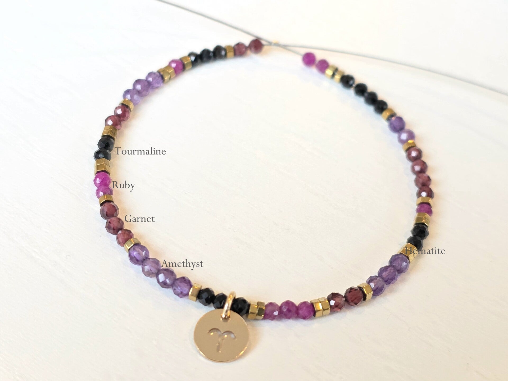 Custum order Zodiac bracelet for Aleksandra