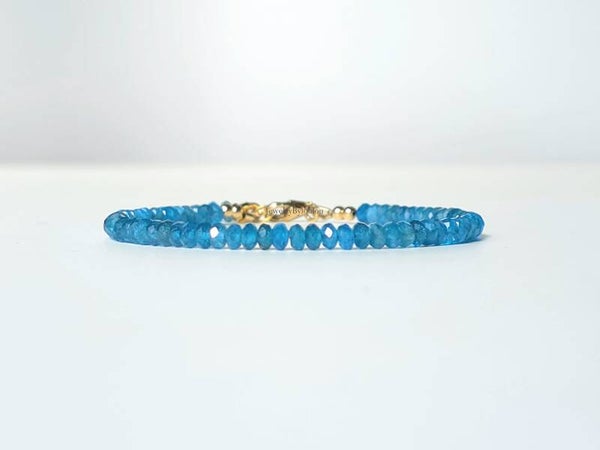 Neon apatiet armband 14k goldfilled - 925 sterling zilver