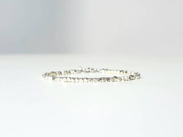 Zilveren Hill Tribe kralen armband, 925 sterling zilver