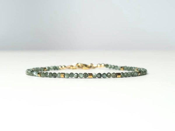 Serafiniet kralen armband, 14k goldfilled - 925 sterling zilver