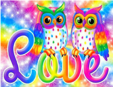 Diamond painting love uilen