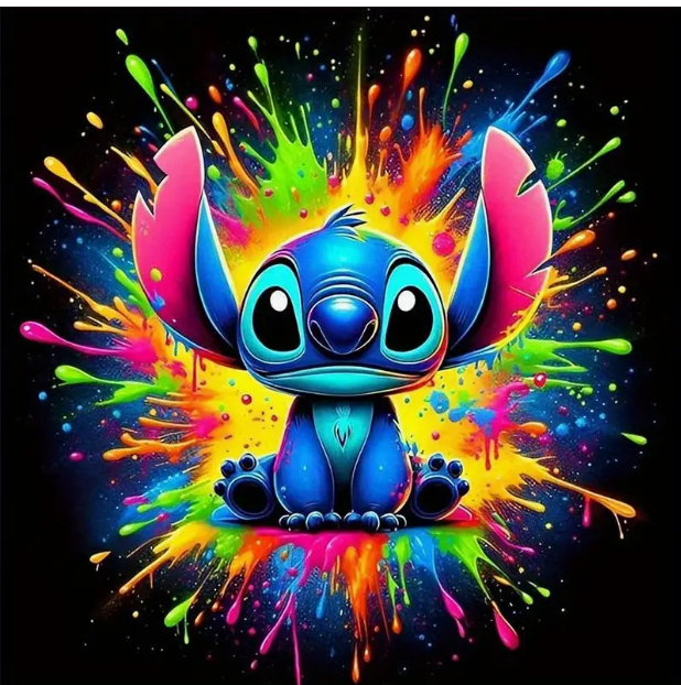 Diamond painting Stitch