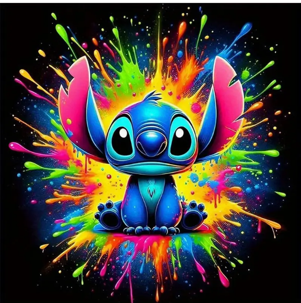 Diamond painting Stitch