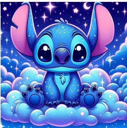 Diamond painting Stitch