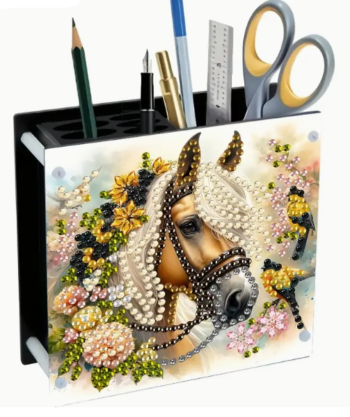 Bureau organizer paard