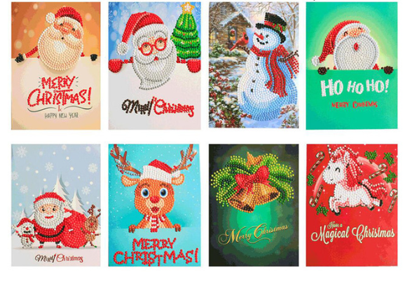Kerstkaartenset diverse afbeeldingen