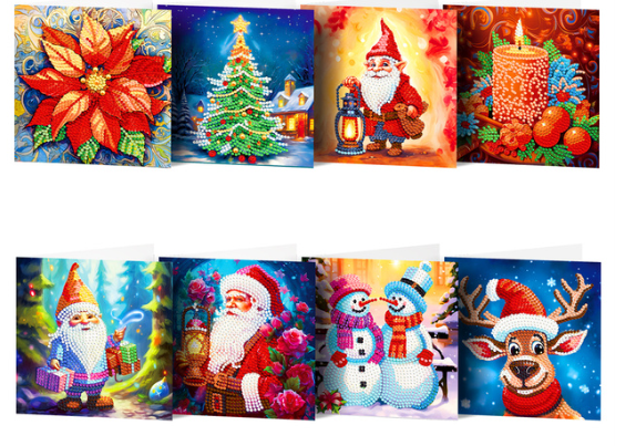 Kerstkaartenset diverse afbeeldingen