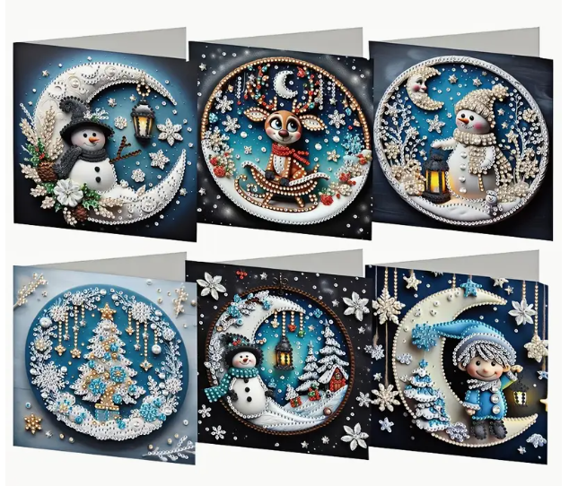 Kerstkaartenset diverse afbeeldingen