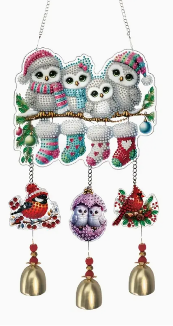 Kerstornament uiltjes