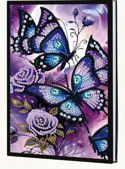 Notitie schrift vlinders