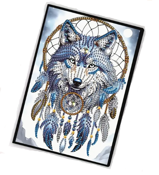 Notitie schrift dromenvanger wolf