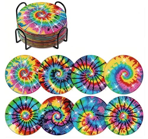 Onderzetters regenboog