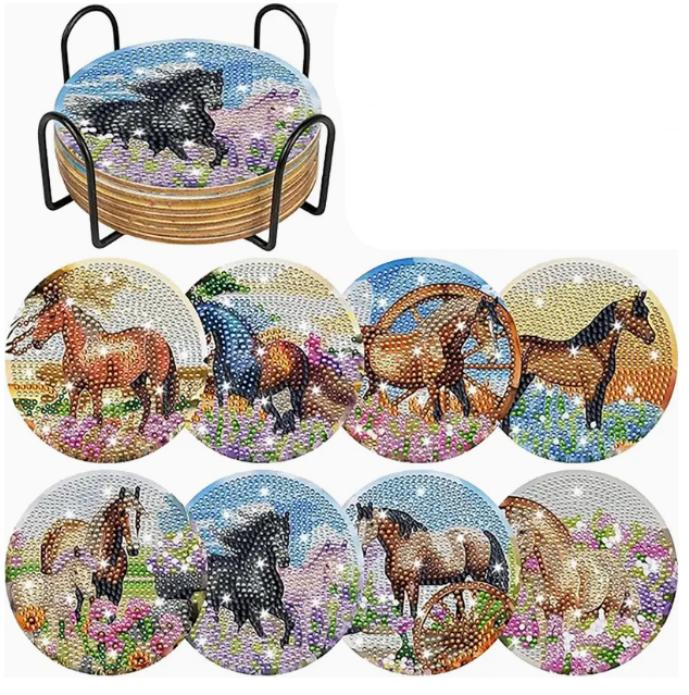 Onderzetters paarden