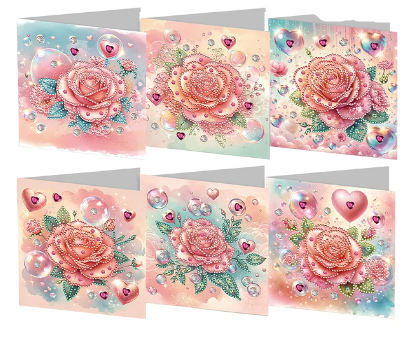 Wenskaartenset rozen