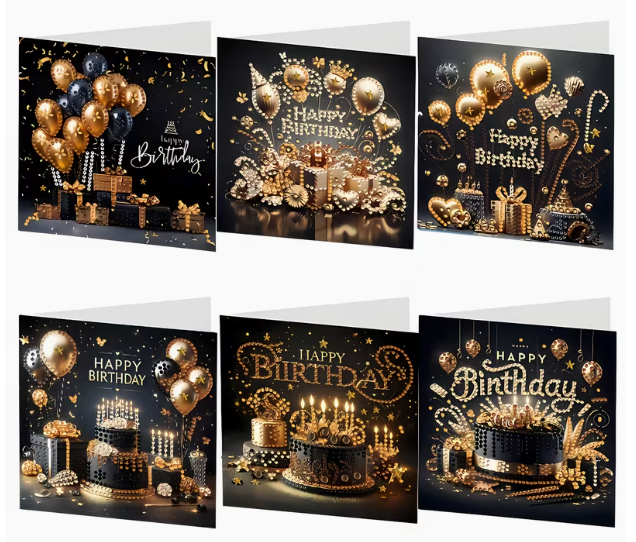 Wenskaarten happy birthday