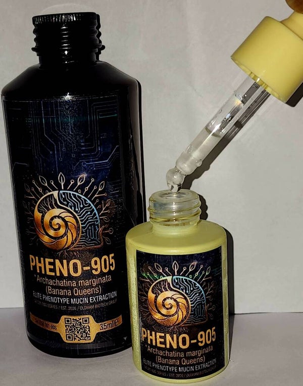 Premium Bio-Sourced Mucin (PURGE) Extract The Banana Queens (Batch 002, 003) — Golden Lineage 8.1pH Batch 002 7.5pH Batch 003