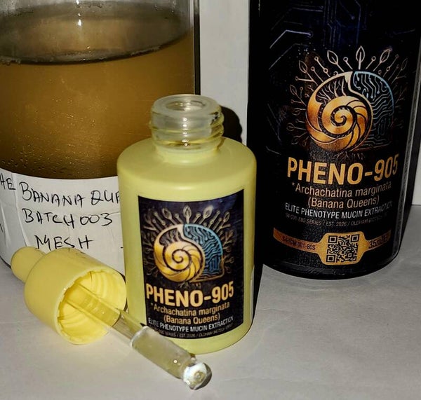 Premium Bio-Sourced Mucin (MESH) Extract The Banana Queens (Batch 002, 003) — Golden Lineage 7.5pH