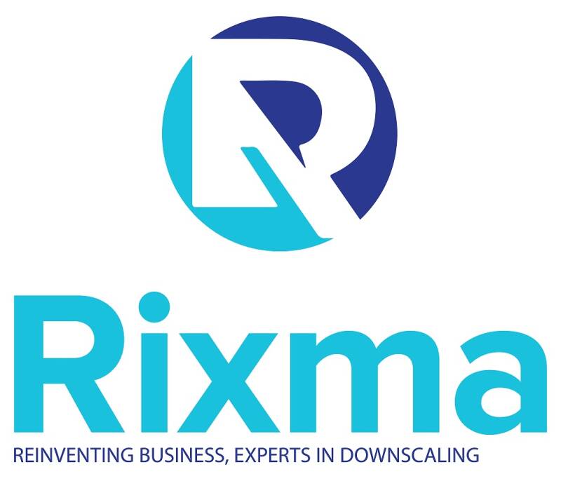 Het primaire logo van het bedrijf Rixma