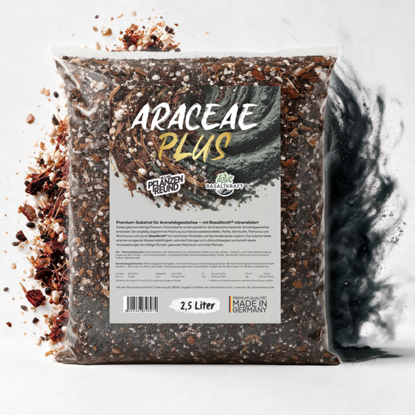 Araceae PLUS | Premium-Substrat mit Basaltkraft® mineralisiert