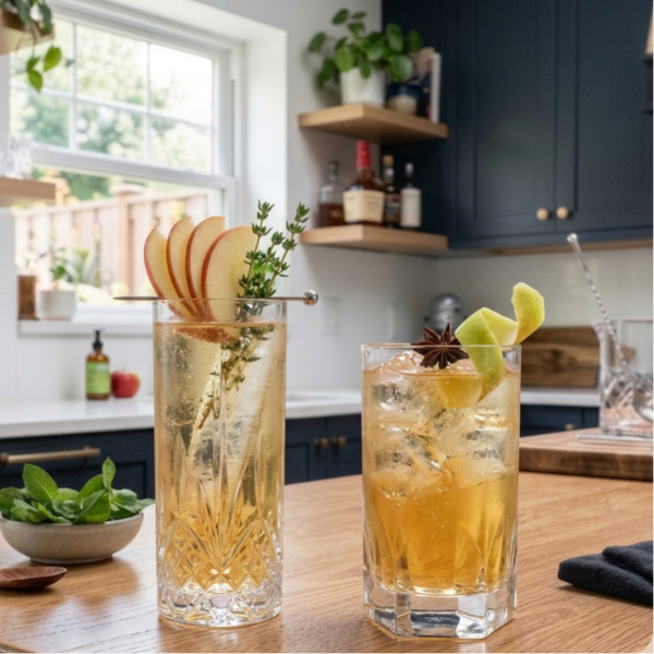 Whisky Apple Highball