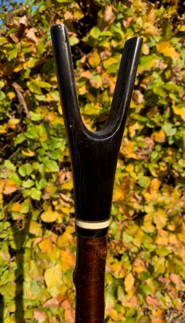 Duimstok met handvat van hoorn