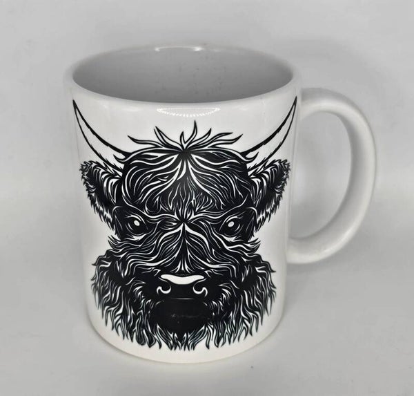 Tasse veau des Highlands