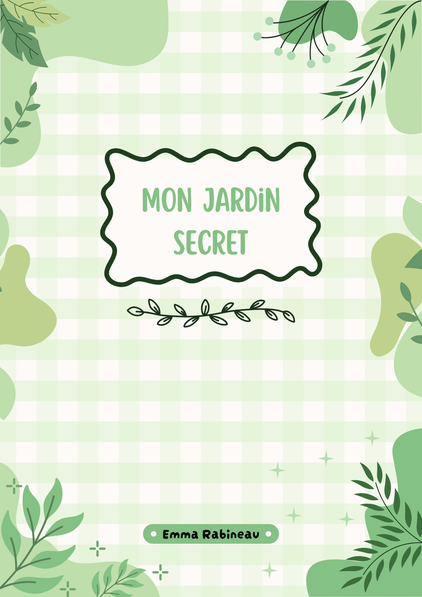 Mon jardin secret - carnet d'épanouissement 12 ans et +