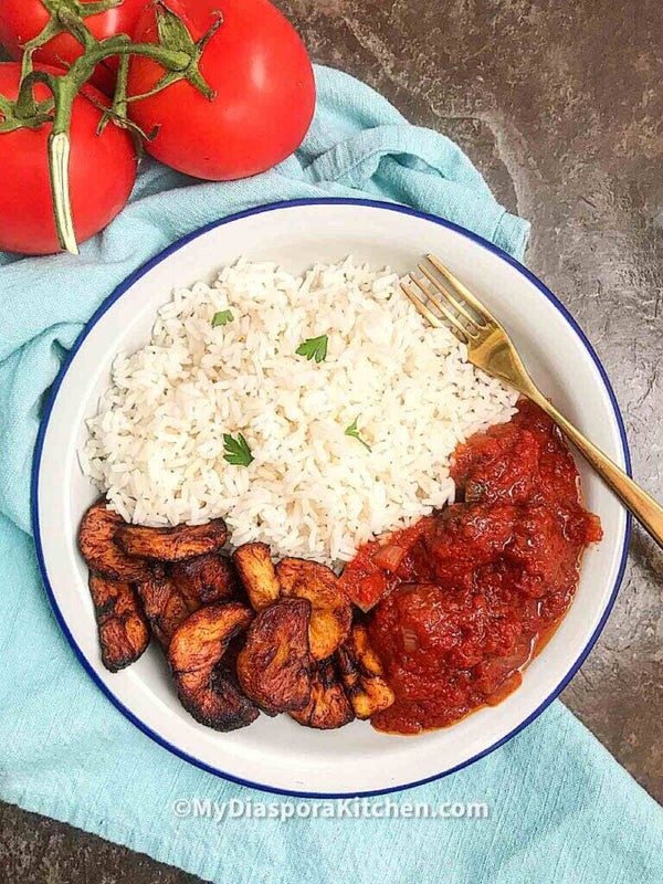 White Rice & Stew