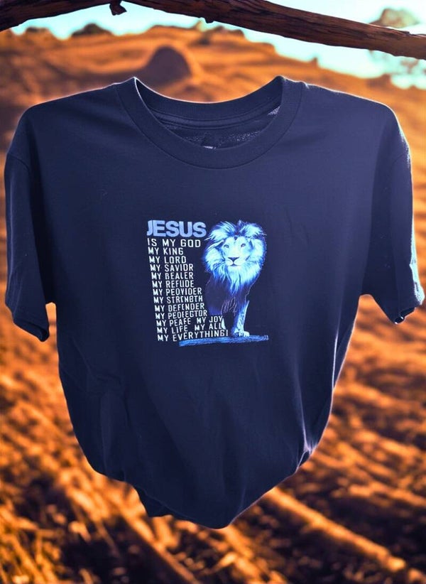Camiseta Jesus is my God