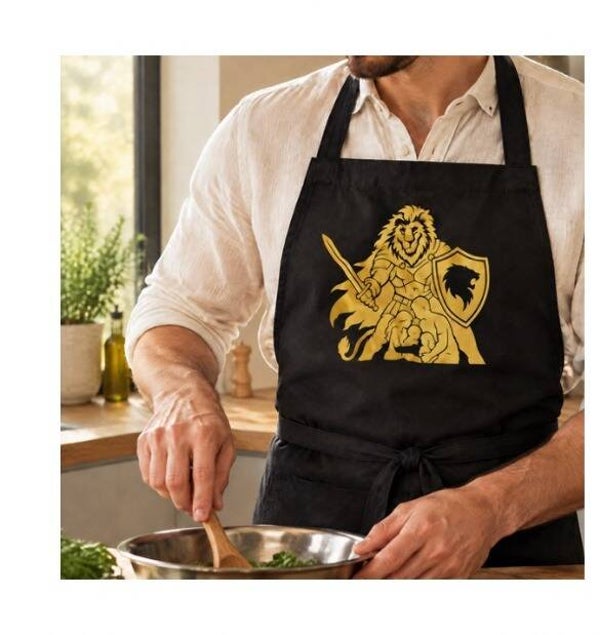 Mandil León dorado