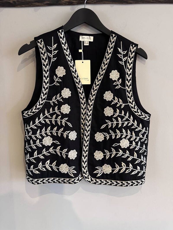 GILET SANS MANCHE SEE U SOON