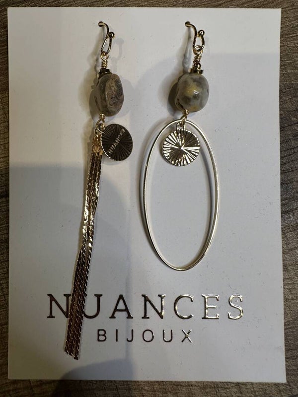 Boucles d'oreilles "NUANCES"