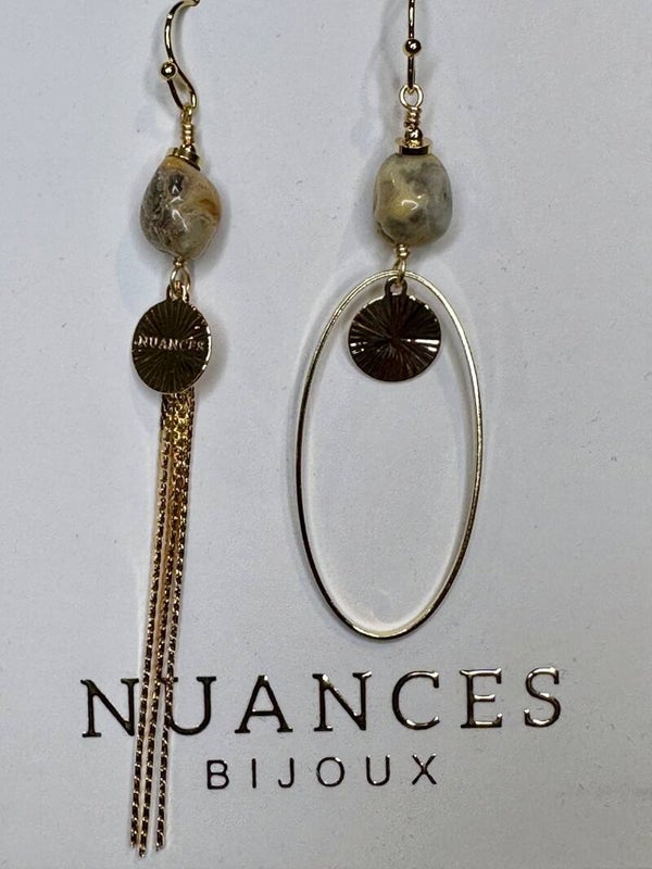 Boucles d'oreilles "NUANCES"